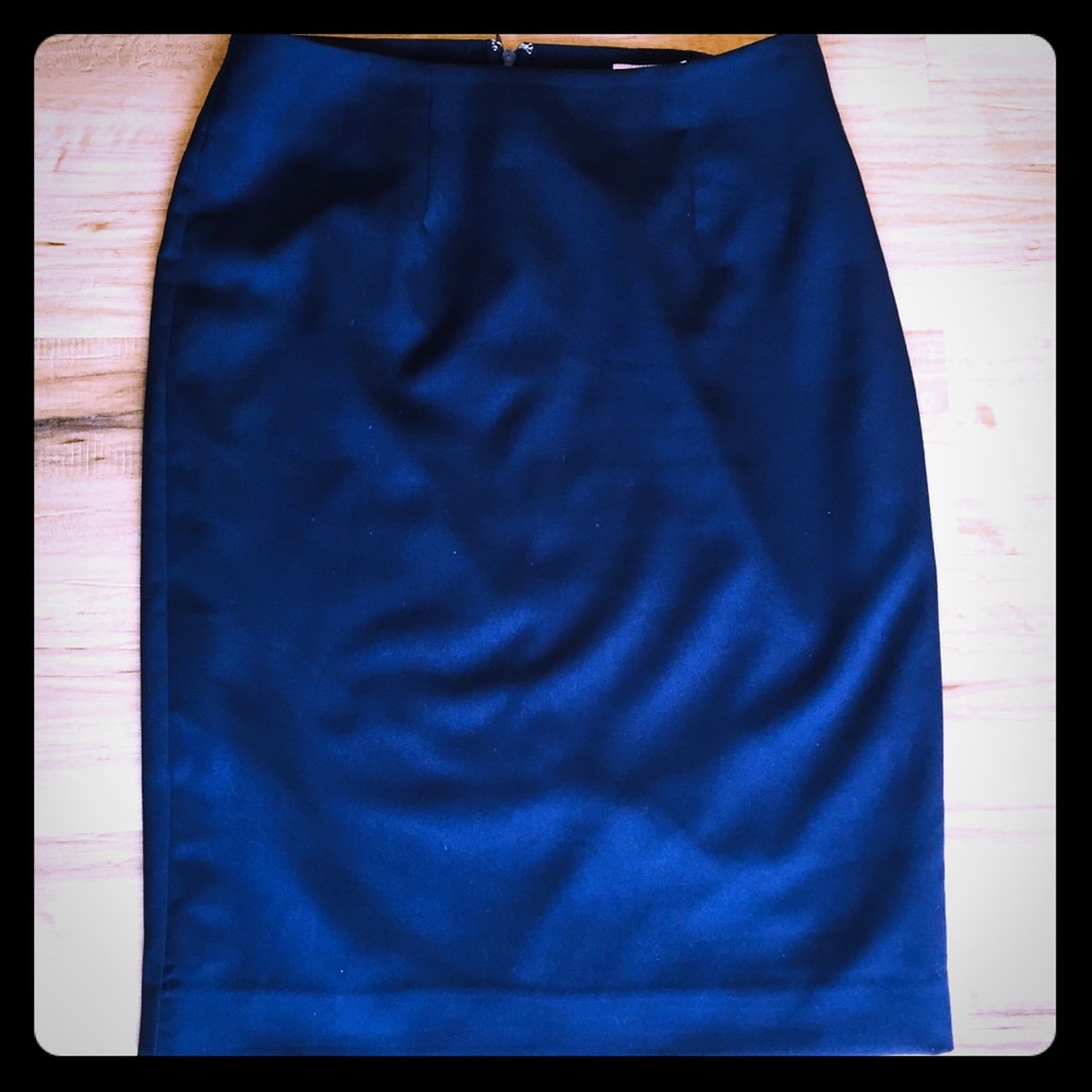 Baby Blue Pencil Skirt